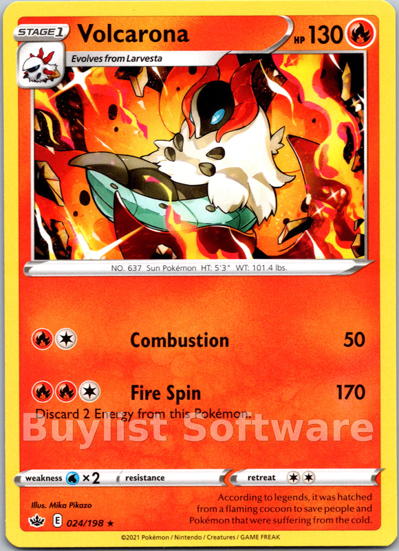Volcarona [024/198] [Chilling Reign]