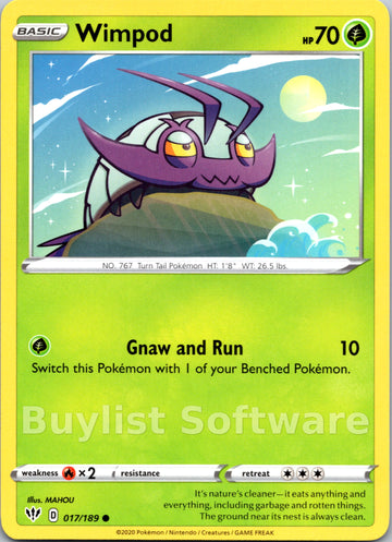 Wimpod [017/189] [Darkness Ablaze]