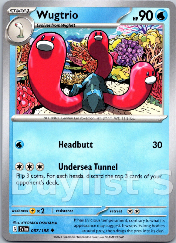 Wugtrio [057/198] [Scarlet & Violet Base Set]