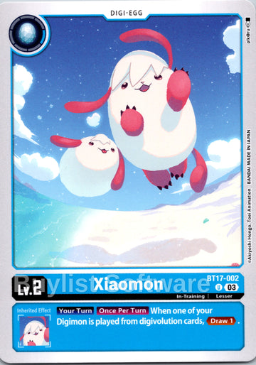Xiaomon [BT17-002] [Secret Crisis]
