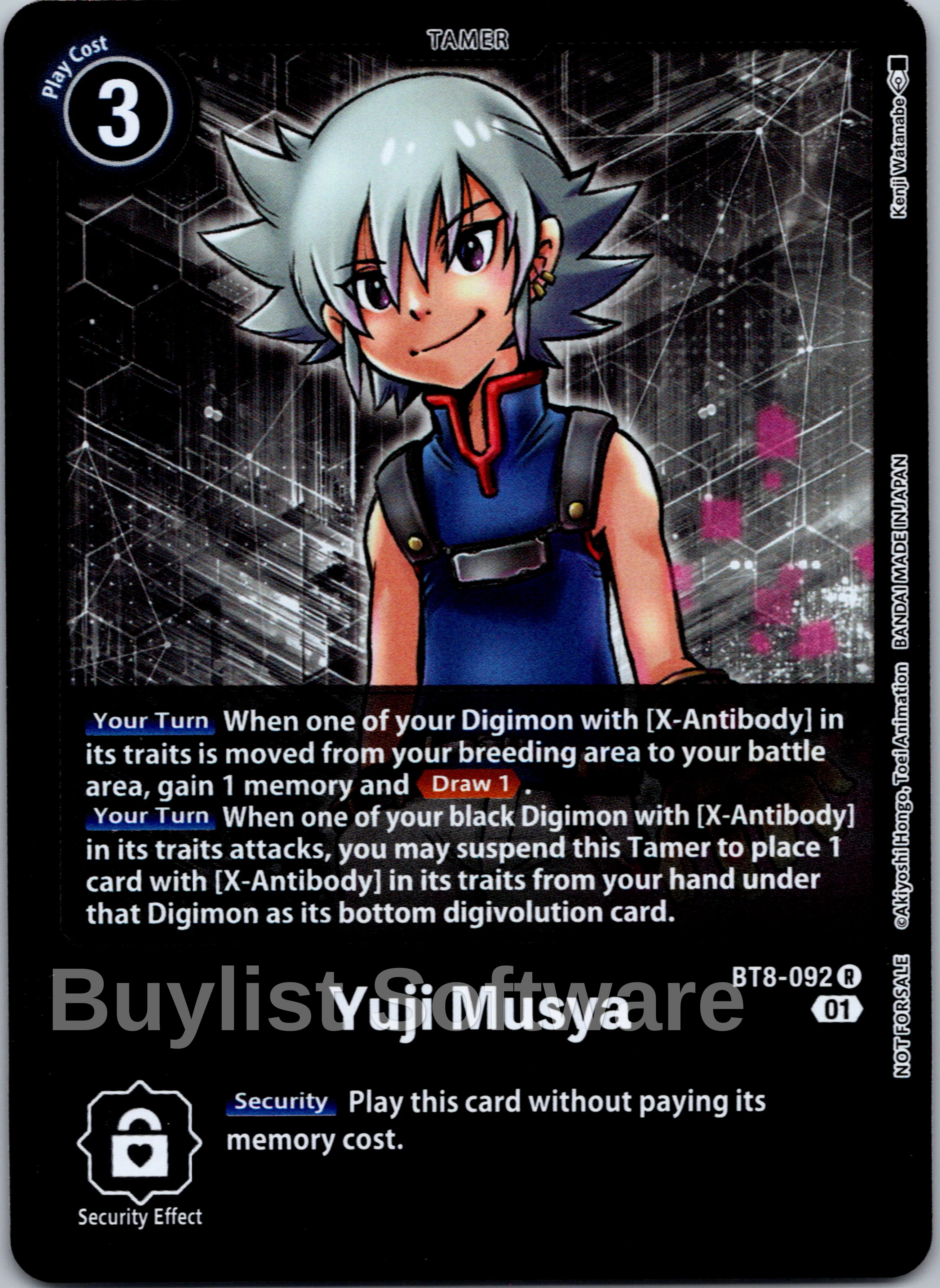 Yuji Musya (Event Pack 4) [BT8-092 R] [New Awakening] Foil