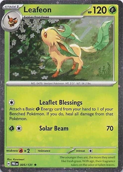 Leafeon (Cosmos Holo)