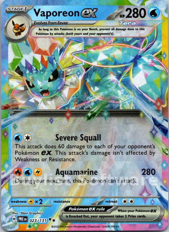 Vaporeon ex