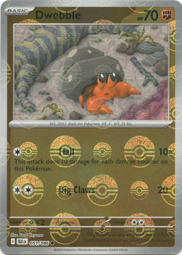 Dwebble (Poke Ball Pattern)