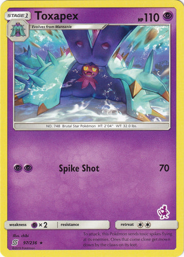 Toxapex (Mewtwo Stamped)