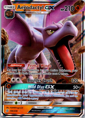 Aerodactyl GX