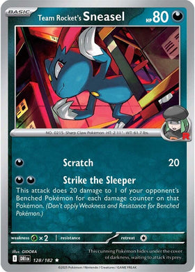 Team Rocket's Sneasel