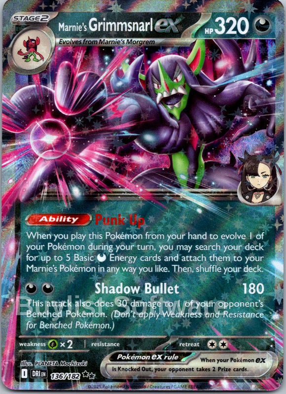Marnie's Grimmsnarl ex