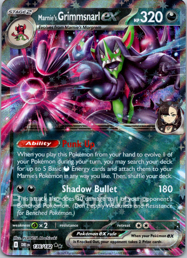 Marnie's Grimmsnarl ex