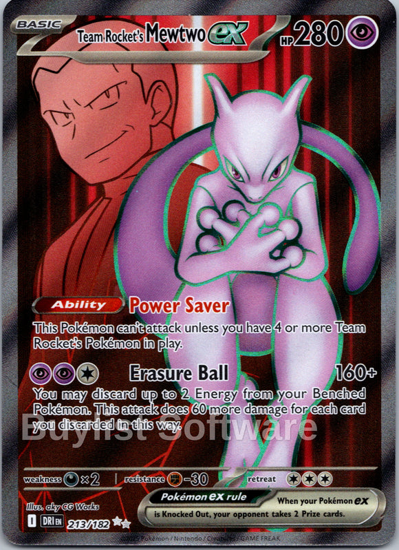 Team Rocket's Mewtwo ex