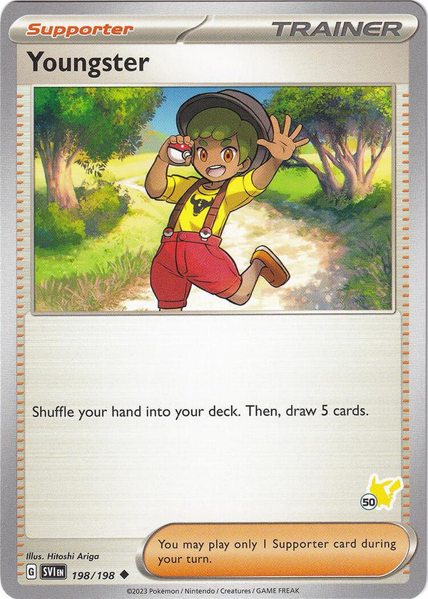 Youngster - Pikachu 50