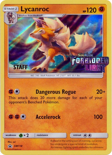 Lycanroc (Staff Stamped)