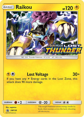 Raikou (Lost Thunder Stamped)