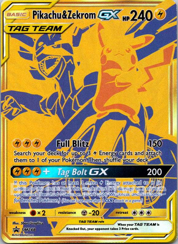 Pikachu & Zekrom GX