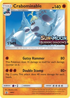 Crabominable (Staff Stamped)