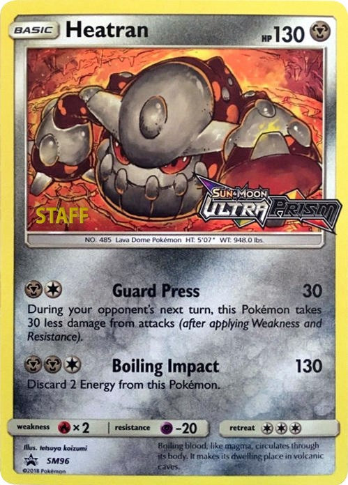 Heatran (Staff Stamped)