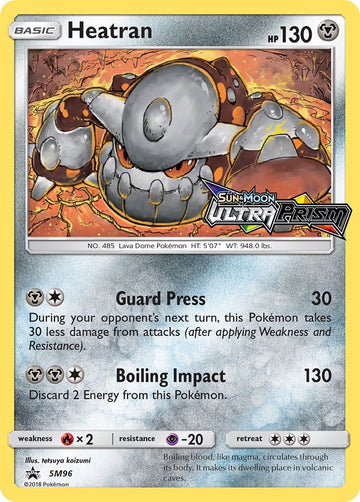 Heatran (Ultra Prism Stamped)