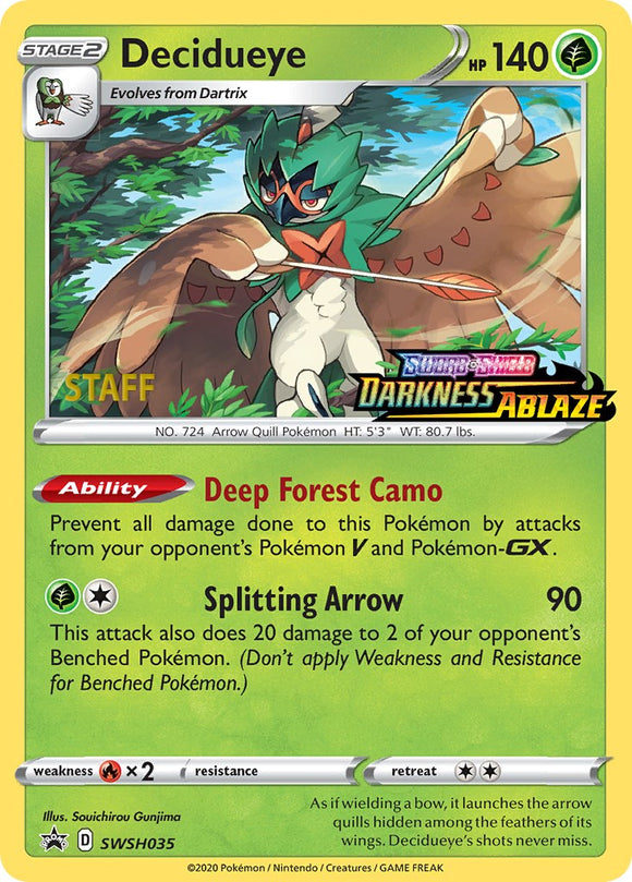 Decidueye (Staff Stamped)