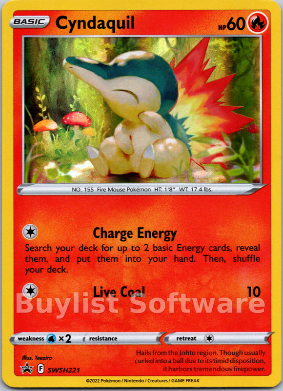 Cyndaquil (Cosmos Holo)