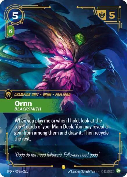Ornn - Blacksmith (Alternate Art)