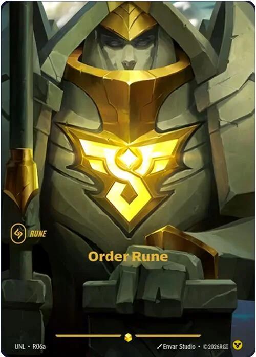 Order Rune (Alternate Art)