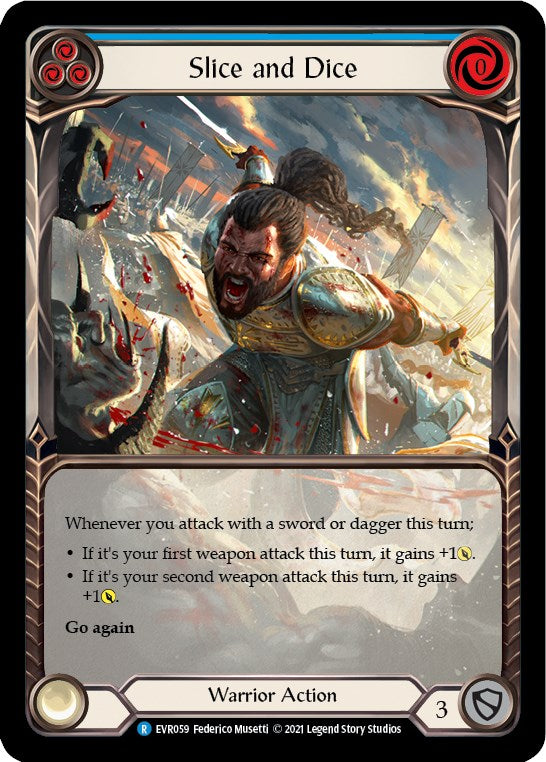 Slice and Dice (Blue) (Extended Art)