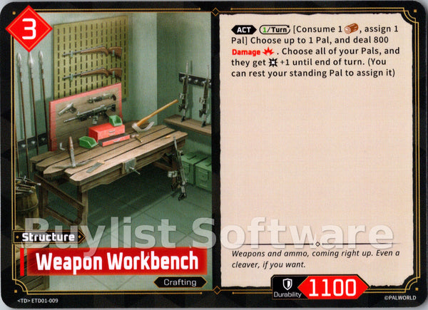 Weapon Workbench