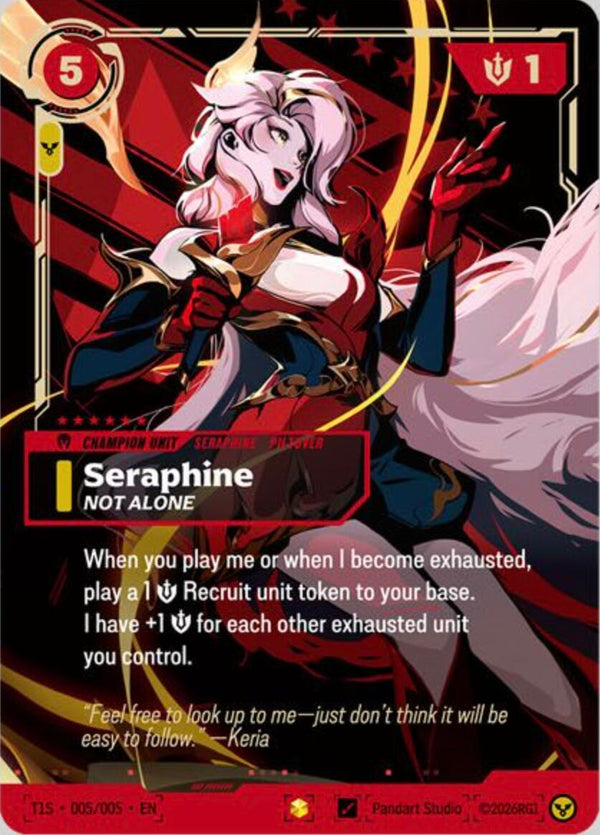 Seraphine, Not Alone (T1 Worlds Champion Signature Edition Bundle)
