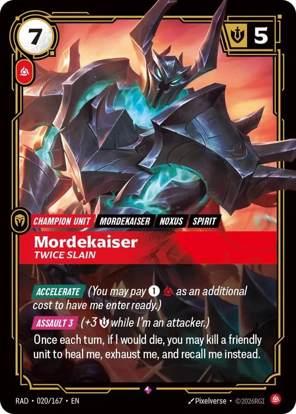 eebe737b-a951-4b86-a533-893fb34272ce | rb-020-167-f-radi-rar-nm | Mordekaiser, Twice Slain