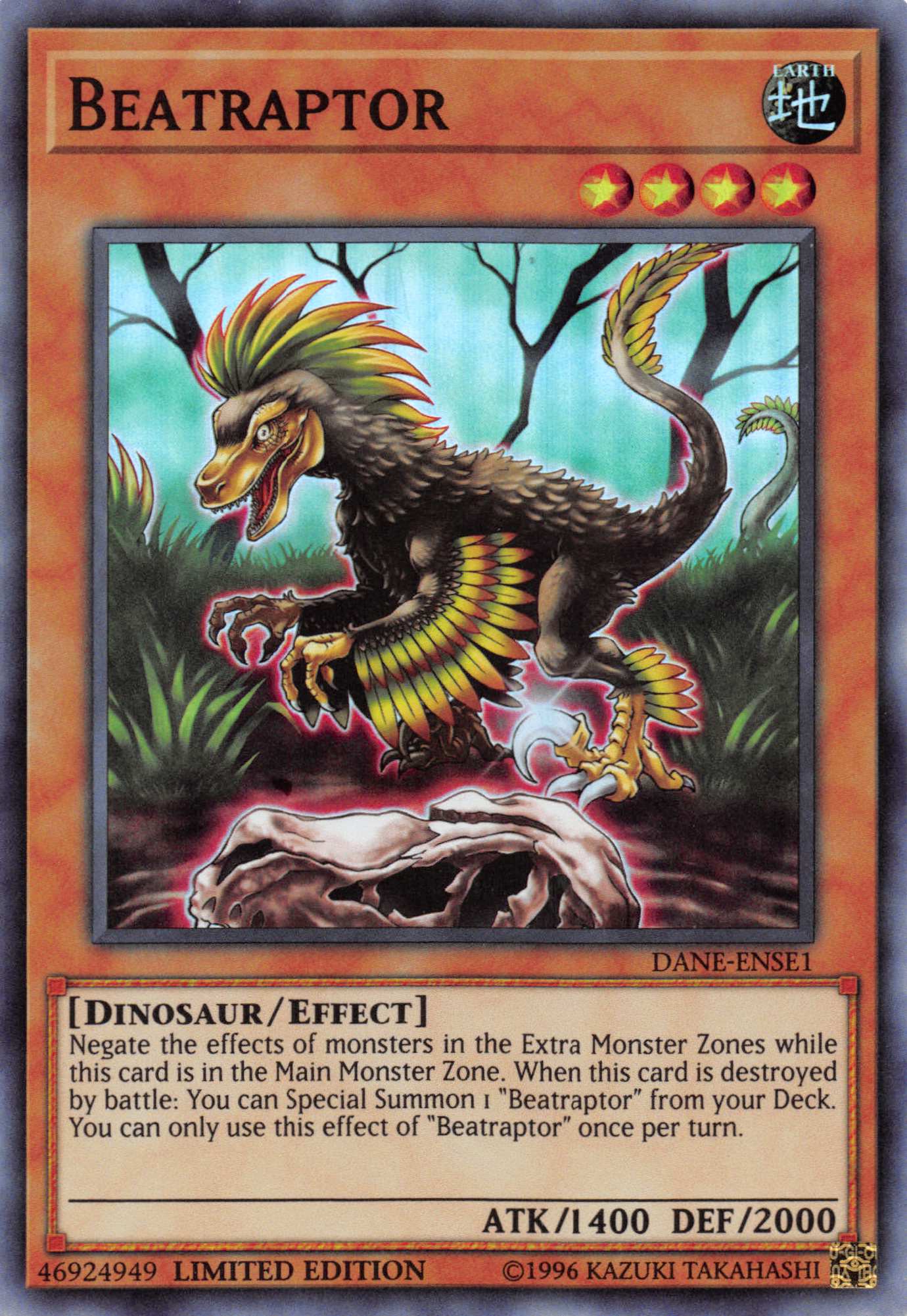 Beatraptor [DANE-ENSE1] Super Rare