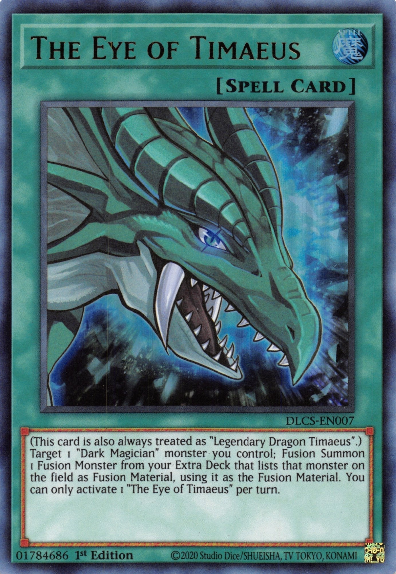 The Eye of Timaeus [DLCS-EN007] Ultra Rare