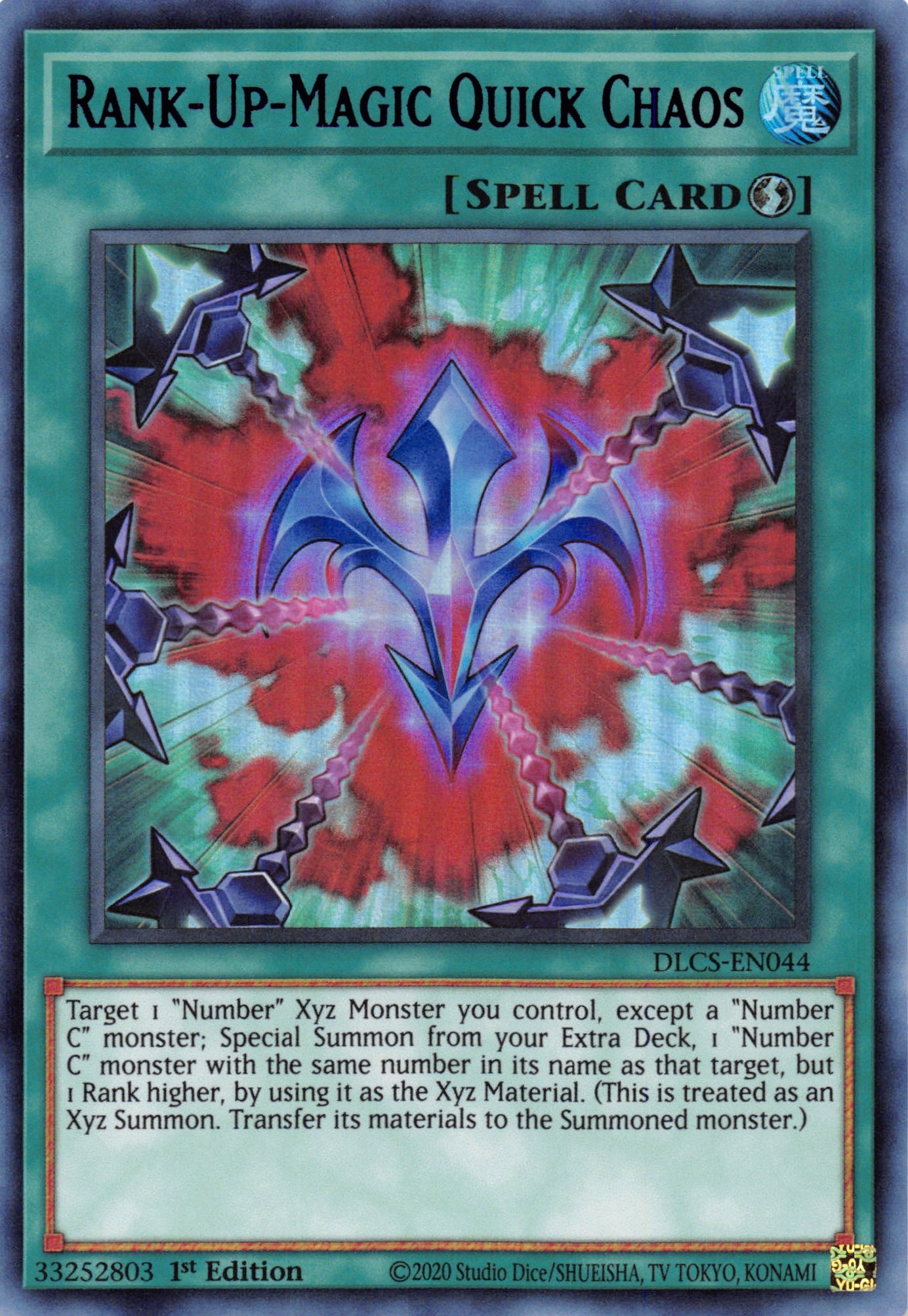 Rank-Up-Magic Quick Chaos (Purple) [DLCS-EN044] Ultra Rare