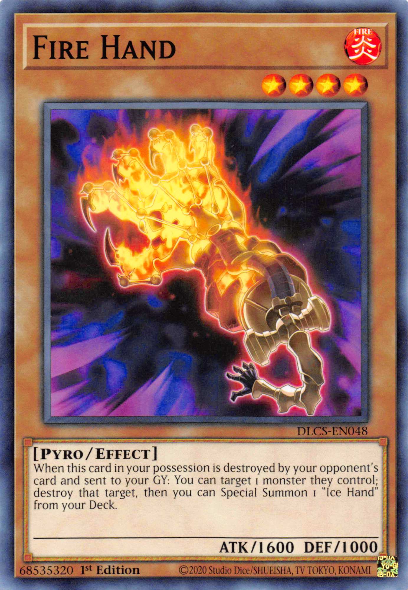 Fire Hand [DLCS-EN048] Common