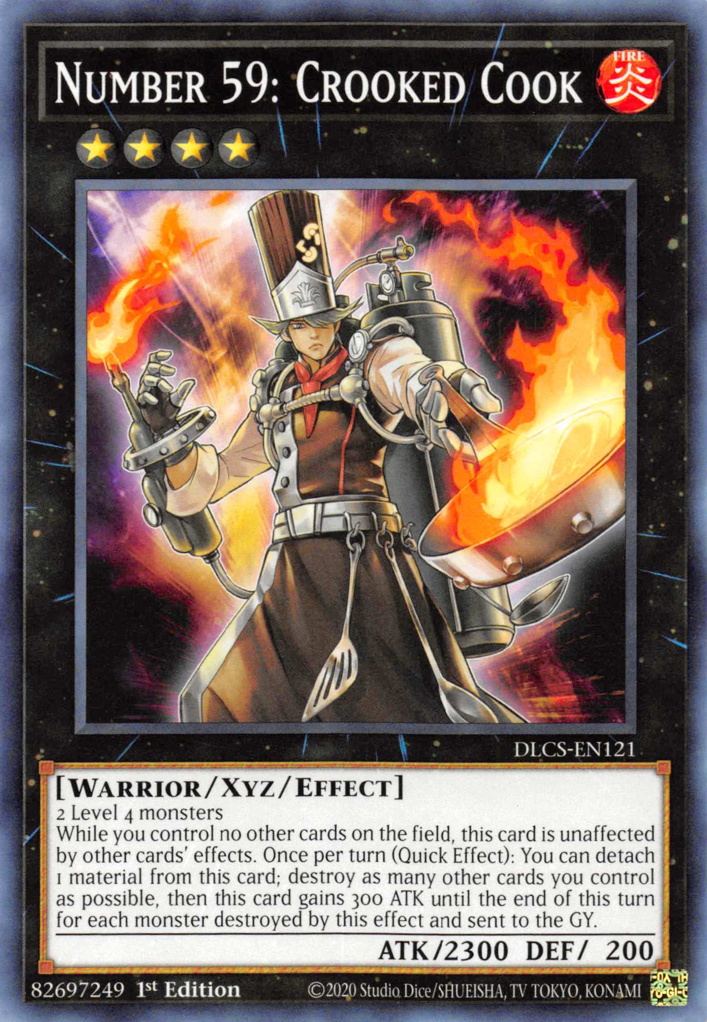Number 59: Crooked Cook [DLCS-EN121] Common