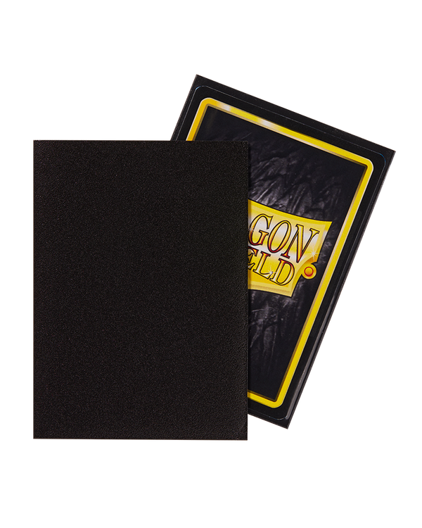 100ct Black Dragon Shield Matte Sleeves
