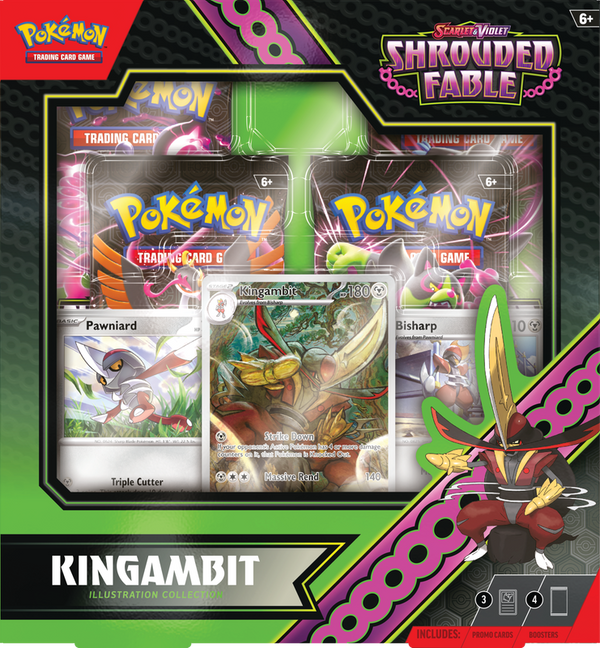 Pokémon TCG: Scarlet & Violet Shrouded Fable Kingambit Illustration Collection