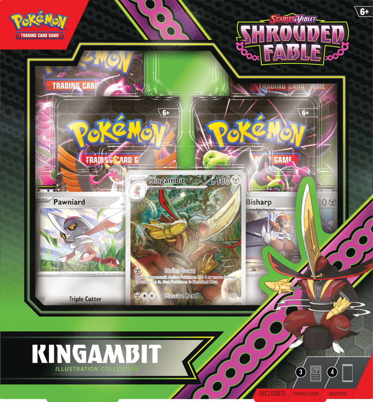 Pokémon TCG: Scarlet & Violet Shrouded Fable Kingambit Illustration Collection