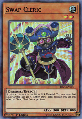 Swap Cleric [FIGA-EN036] Super Rare