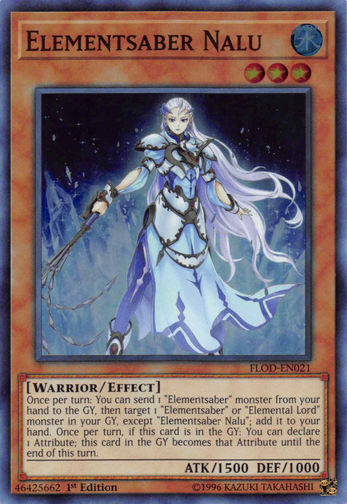 Elementsaber Nalu [FLOD-EN021] Super Rare