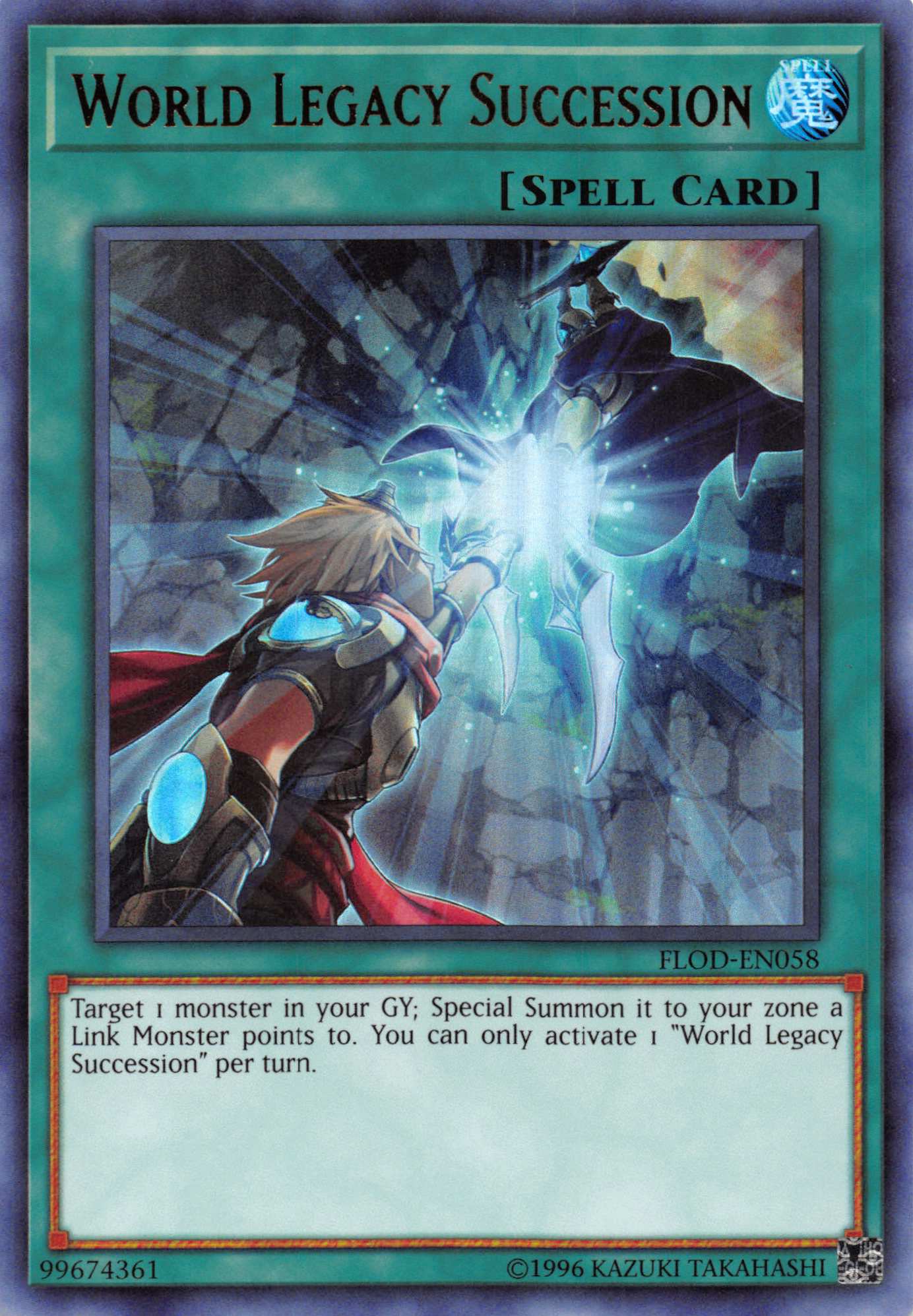 World Legacy Succession [FLOD-EN058] Ultra Rare