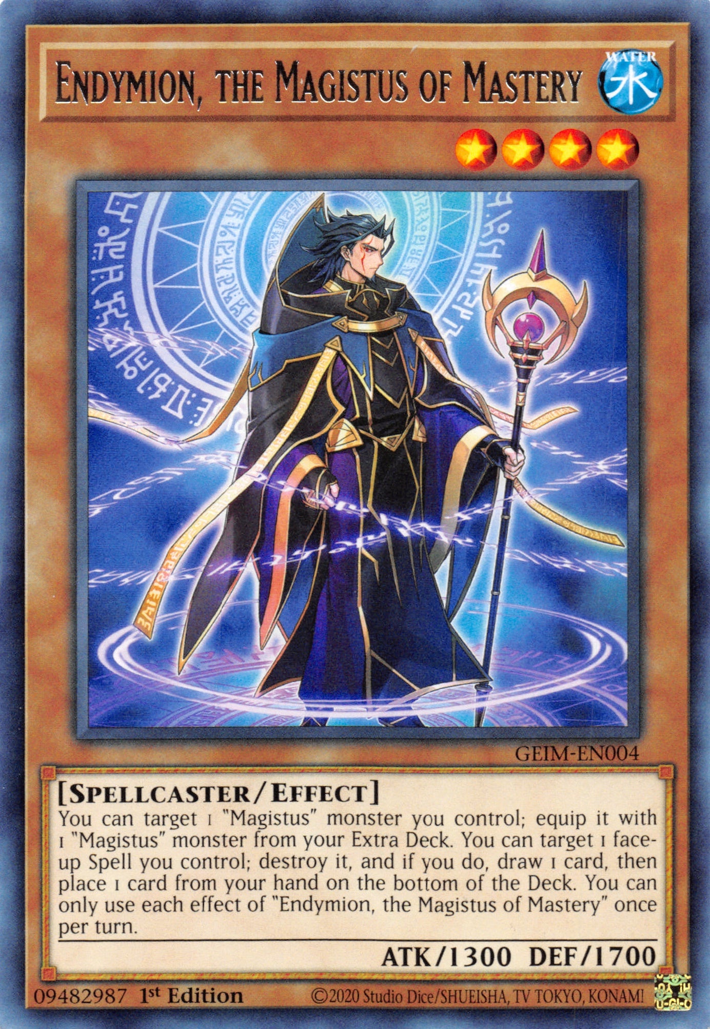 Endymion, the Magistus of Mastery [GEIM-EN004] Rare