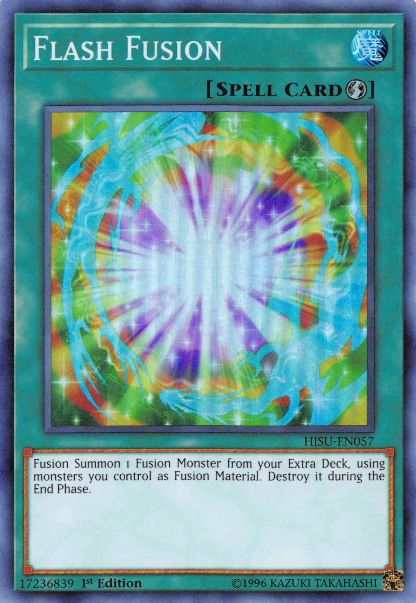 Flash Fusion [HISU-EN057] Super Rare