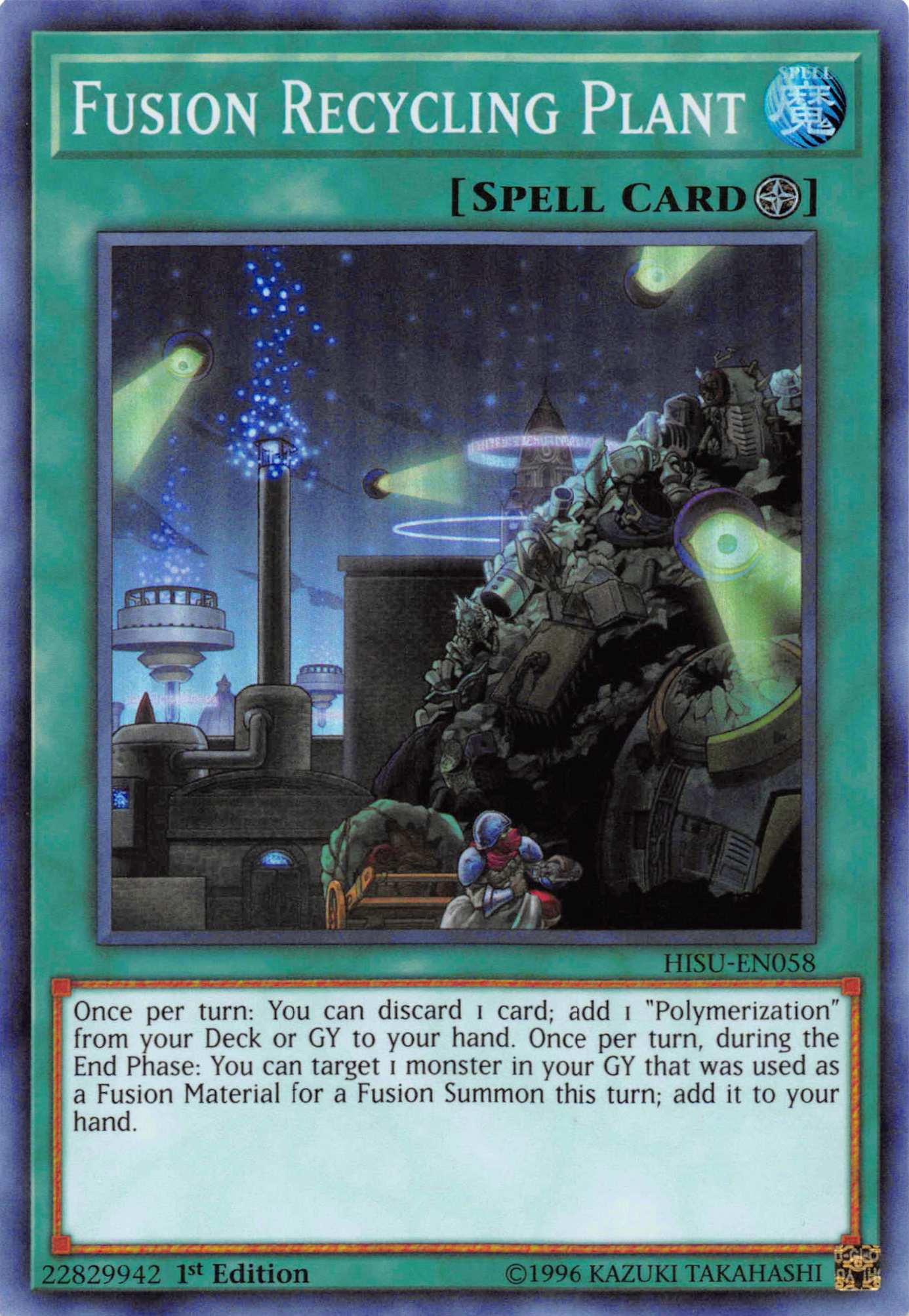 Fusion Recycling Plant [HISU-EN058] Super Rare