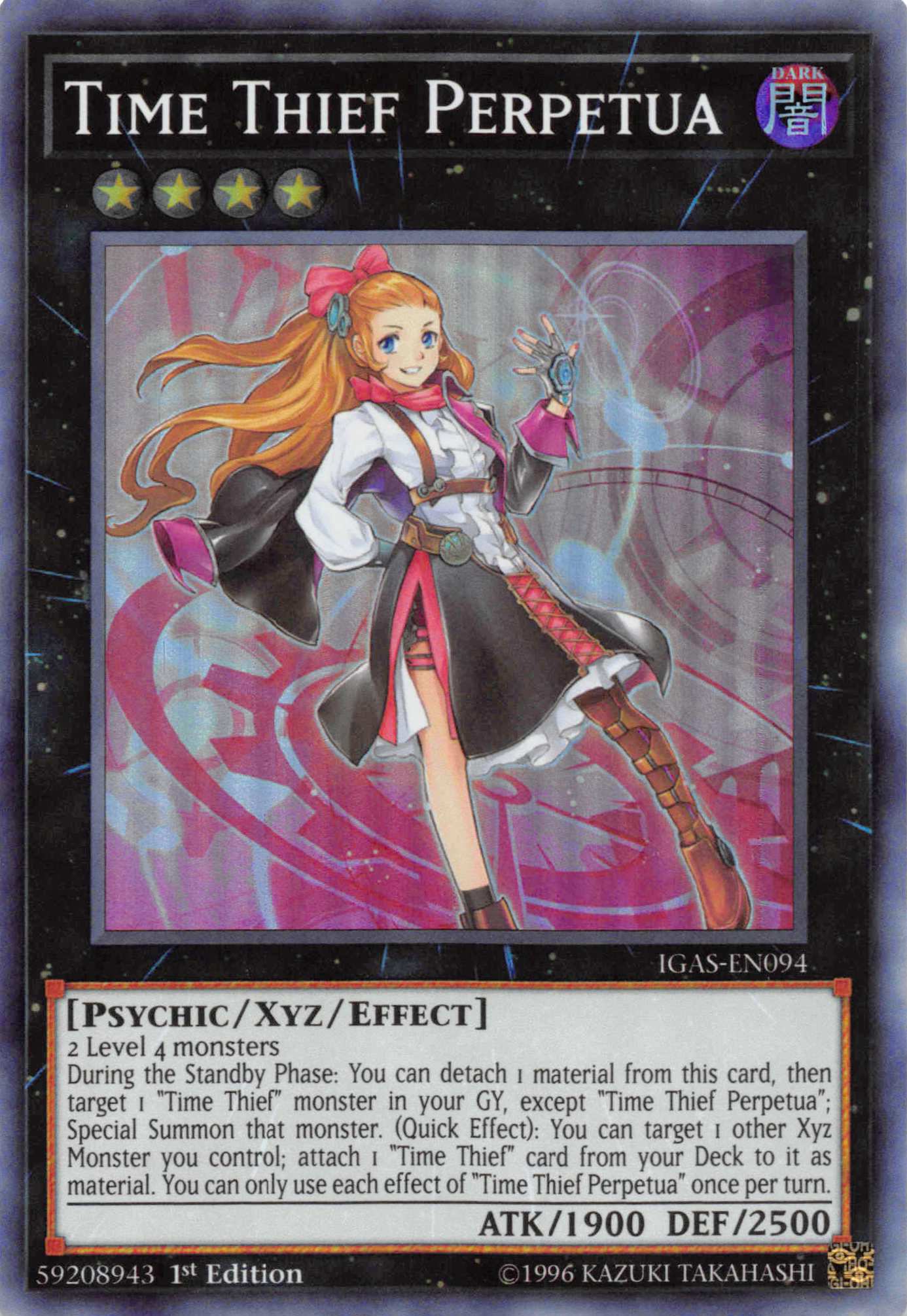 Time Thief Perpetua [IGAS-EN094] Super Rare