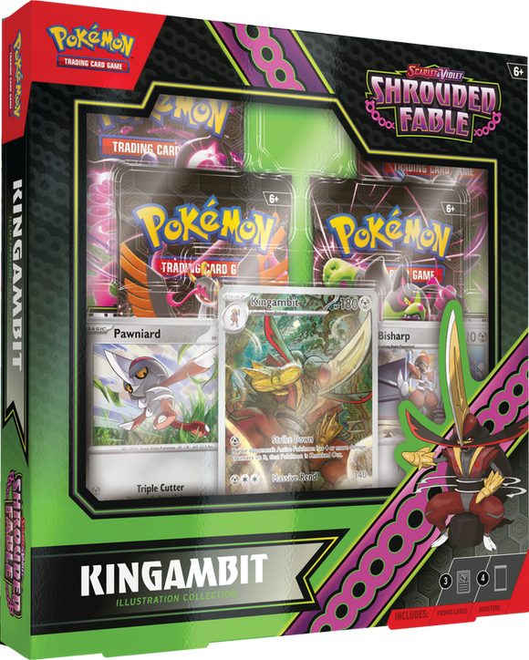 Pokémon TCG: Scarlet & Violet Shrouded Fable Kingambit Illustration Collection