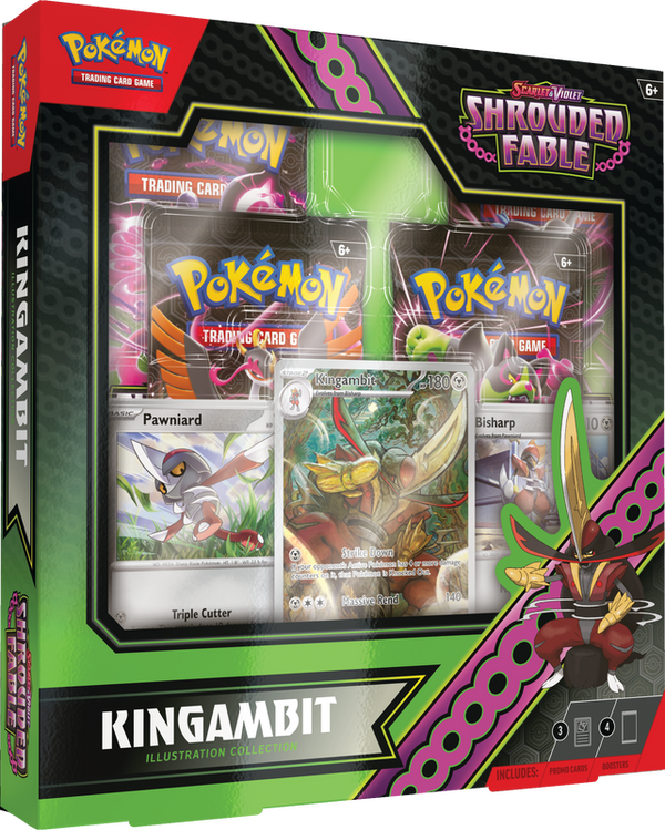 Pokémon TCG: Scarlet & Violet Shrouded Fable Kingambit Illustration Collection