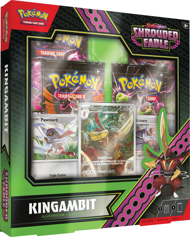 Pokémon TCG: Scarlet & Violet Shrouded Fable Kingambit Illustration Collection