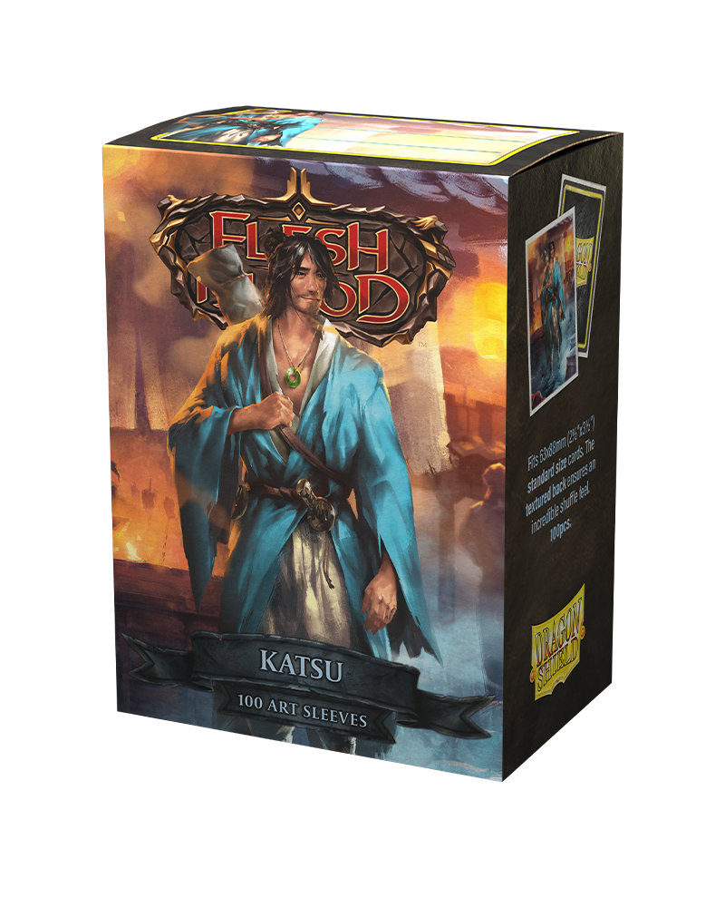 100ct Matte Art Dragon Shield Sleeves - Katsu