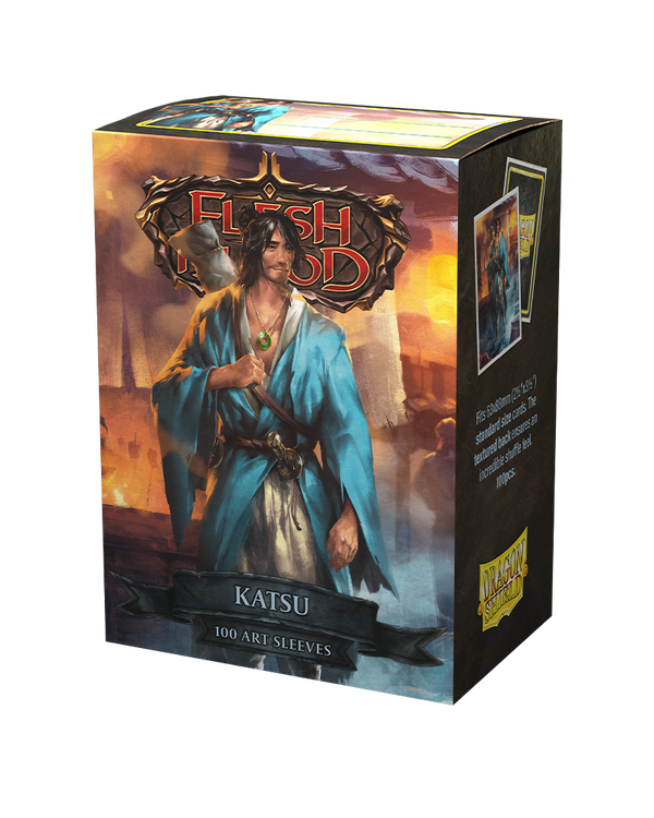 100ct Matte Art Dragon Shield Sleeves - Katsu