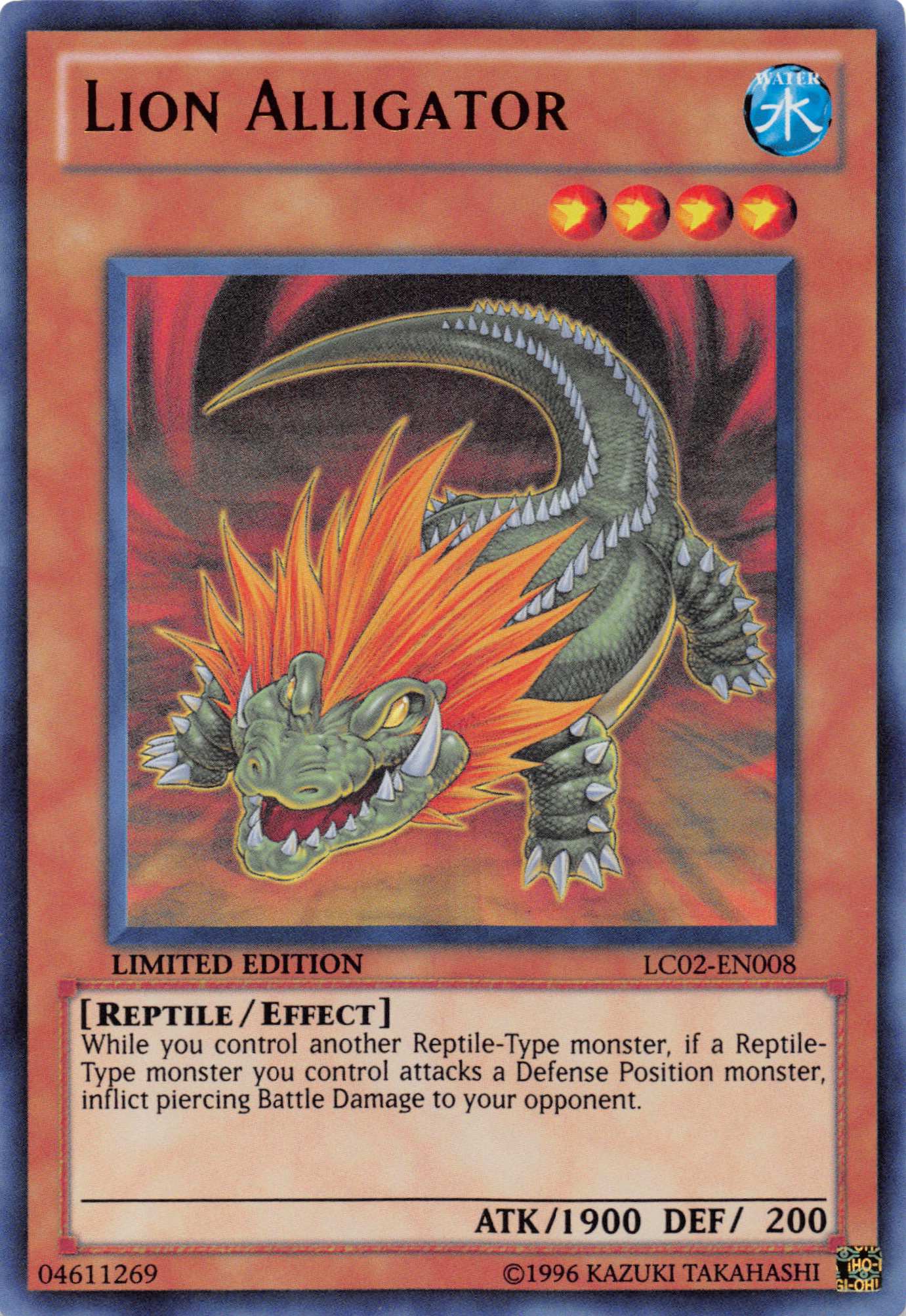 Lion Alligator [LC02-EN008] Ultra Rare